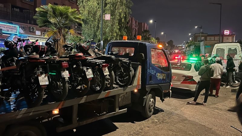 حملة أمنية مكثفة بمراكش تسفر عن أكثر من 300 مخالفة