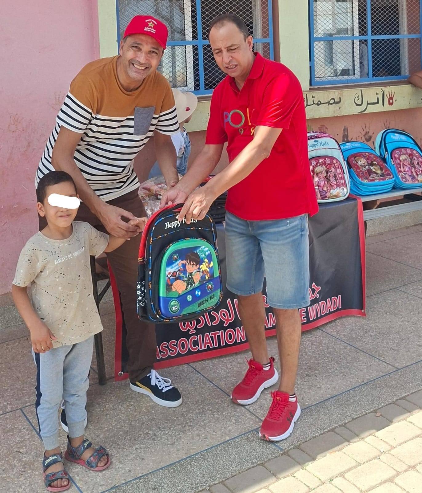 قافلة مدرسية بألوان ودادية بإقليم برشيد