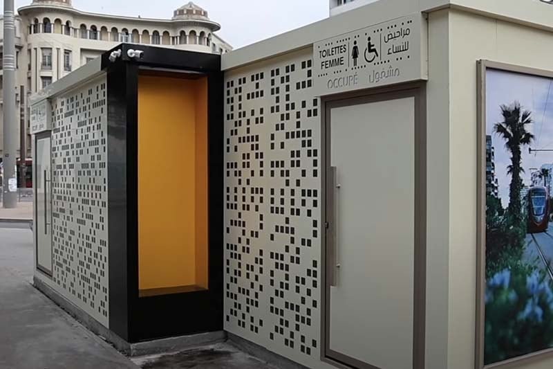مراحيض عمومية بالمجان بالدار البيضاء