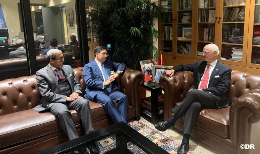 نيويورك.. السيد بوريطة يعقد جلسة عمل مع المبعوث الشخصي للأمين العام للأمم المتحدة إلى الصحراء
